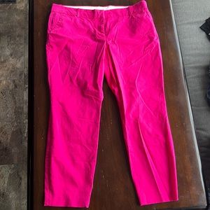 J. Crew Cafe Capri straight leg dress pants